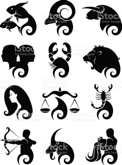 Zodiac Signs Royalty Free Stock Vector Art Zodiac Signs Zodiac Free