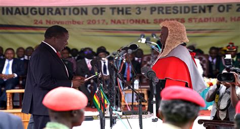 Mnangagwa Sworn In As Zimbabwe’s New President – Channels Television