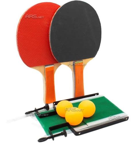 Kit Ping Pong 2 Raquete Tênis De Mesa 3 Bolinha Rede BRASPORT