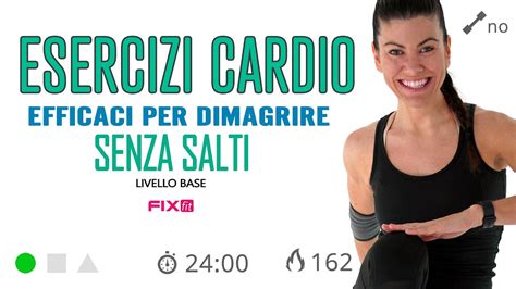 Esercizi Cardio Senza Salti Per Principianti Allenamento A Casa Youtube