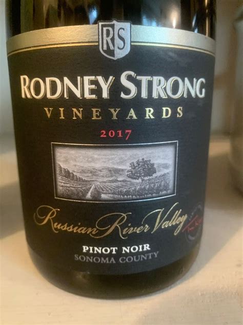 Rodney Strong Pinot Noir Russian River Valley Usa California