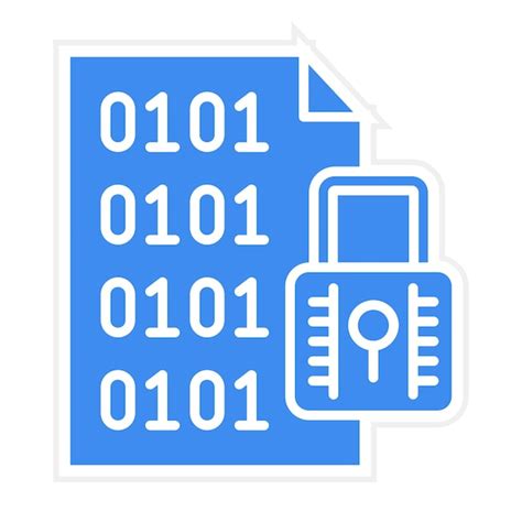 Datei verschlüsselung icon vektorbild kann für sicherheit verwendet