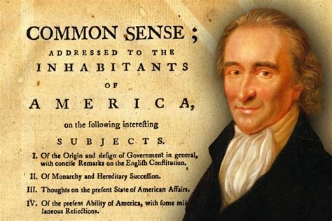 Thomas Paine And Common Sense