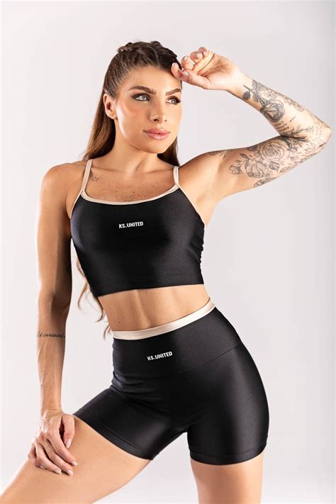 Top Alongado Viés Vivo Tecido Platinado Preto Nude Ref K3972