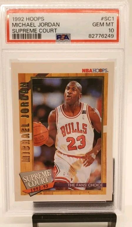 Hoops Michael Jordan Supreme Court Sc Psa Myslabs