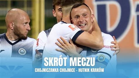 Skrót meczu Chojniczanka Chojnice Hutnik Kraków 2 Liga sezon 2023