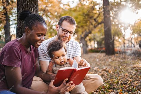 Premium Photo Story Time Learning And Bonding In Nature