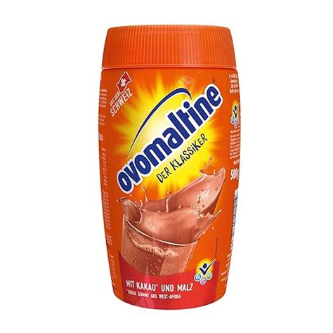 Ovomaltine Kakao Pulver Mit Dem Einzigartigen Geschmack Nach Malz Und