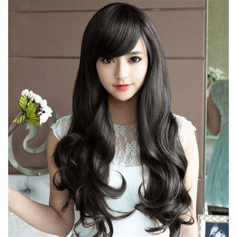 Jual Rambut Palsu Warna Natural Wig Full Lace Fashion Wanita Korea