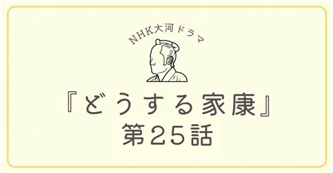 『どうする家康』第25話（はるかに遠い夢）の感想 ドラマ備忘録