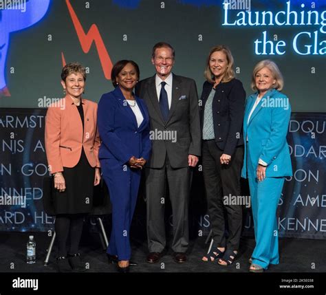 From Left To Right Director Of Nasa’s Glenn Research Center Dr Marla Peréz Davis Director Of