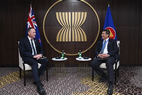 Deputy Secretary General Of Asean For Community And Corporate Affair Receives Ambassador Of New