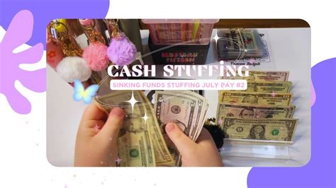 965 Cash Stuffing July Paycheck 2Blooming Budgets Cashstuffing