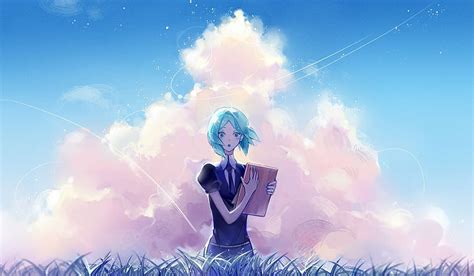 Anthropomorphism Clouds Houseki No Kuni Longyu Phosphophyllite HD