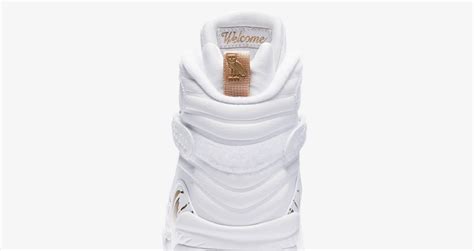 Date De Sortie De La Air Jordan Retro Ovo White Metallic Gold