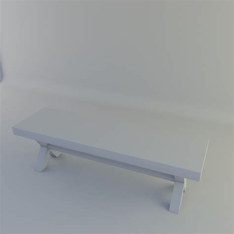 Wooden Bench 3D Model $8 - .max - Free3D