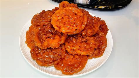 Jalebi Jelabi Recipe Zlabia Zelabia Chebakia Chabakia الشباكية