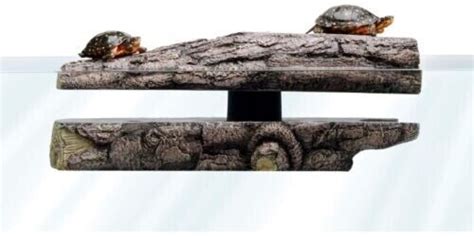 Zilla 100111326 Freestanding Floating Basking Platform Log Landing