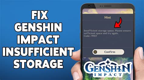 How To Fix Genshin Impact Insufficient Storage Space Problem On Android