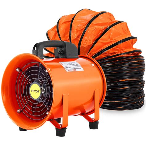 Buy OrangeA 8 Inch Industrial Extractor Blower 230W Portable Extractor