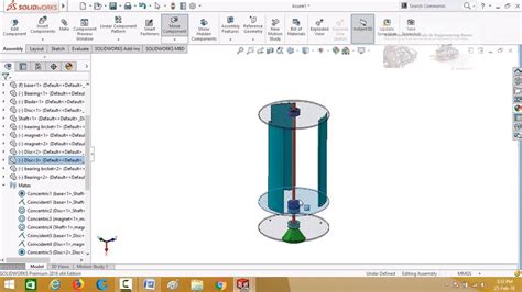 Solidworks Tutorial Maglev Wind Turbine Vertical Axis Part 1 Youtube