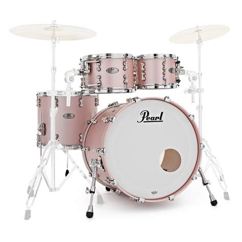 Pearl Reference Pure 22 4pc Shell Pack Satin Rose Gold At Gear4music