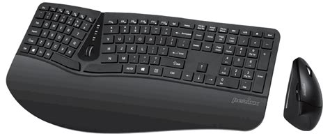 Perixx Periduo Wireless Ergonomic Split Keyboard And Vertical Mouse