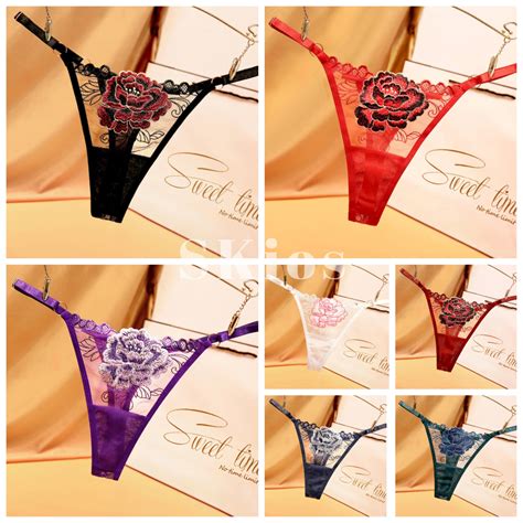 Jual Sexy Lingerie Women Under Wear Transparan Celana Dalam Wanita