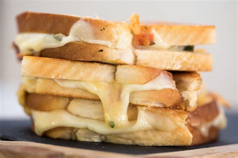 Recipe Margherita Pizza Grilled Cheese Recipe Grilled Cheese