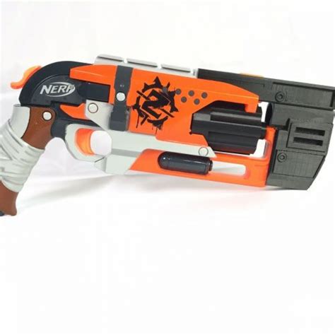 Sswi Custom Tactical Halo Barrel Easy Mod For Nerf Hammershot Hammer Shot So Sick With It