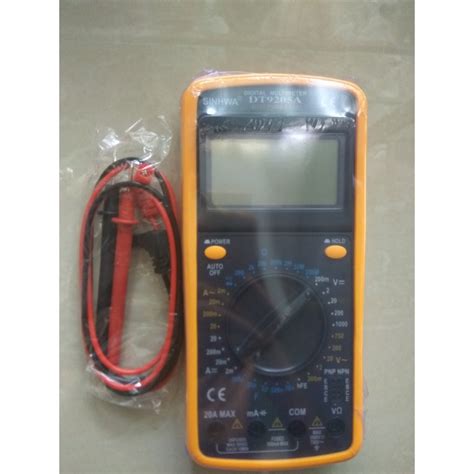 Jual Digital Multimeter SINHWA DT9205A Shopee Indonesia