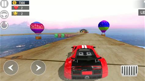 Impossible Muscle Car Stunts Master Mega Stunt Ramp Racing Simulator