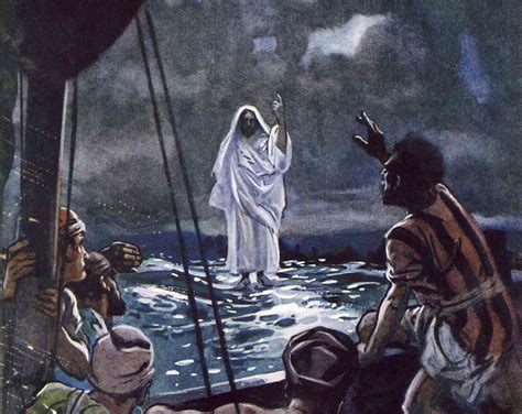 Jesus Walks On Water Bible Story Summary And Lessons