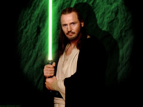 Imagem Star Wars The Phantom Menace Qui Gon Jinn Desktop 1440x1080 Hd