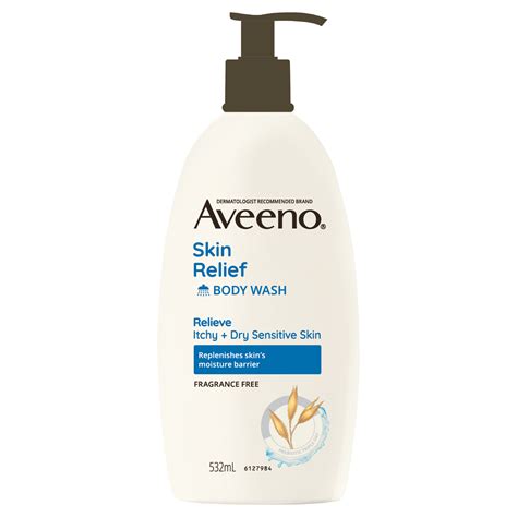 Aveeno Aveeno Skin Relief Body Wash 532ml Bodywash For Sensitivedry