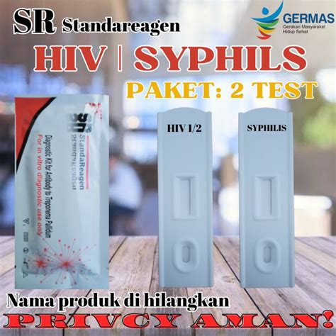 Jual Paket Hiv Dan Syphils Isi Test Pemeriksaan Sr Shopee Indonesia