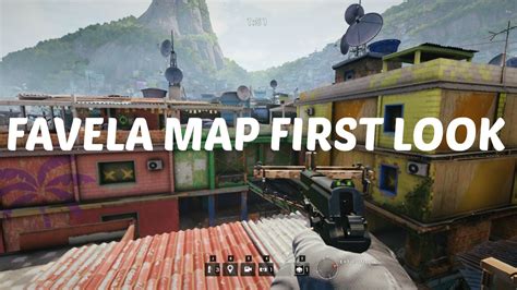 NEW Map In Rainbow Six Siege Favelas First Look YouTube