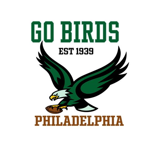 Philadelphia Eagles Go Birds Est Svg Inspire Uplift