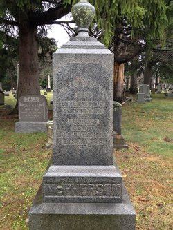 Peter Mcpherson M Morial Find A Grave