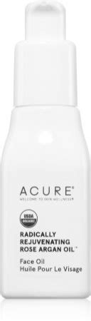 Acure Radically Rejuvenating Rose Argan Oil L F R Gesicht K Rper Und