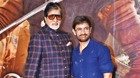 Thugs Of Hindostan Co Stars Amitabh Bachchan And Aamir Khan Are All