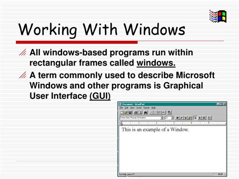 Ppt Introduction To Windows—operating System Powerpoint Presentation