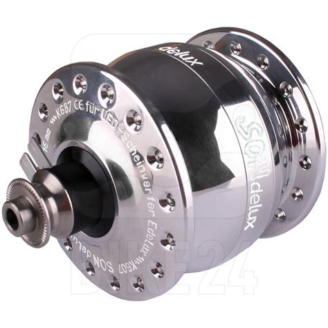 Son Delux Wide Body Hub Dynamo Qr Black Bike