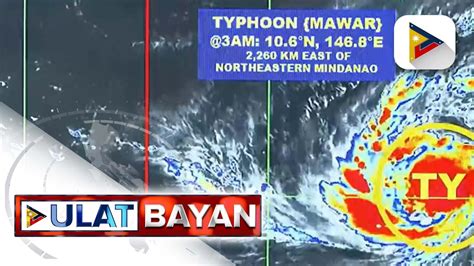 Bagyong Mawar Bahagyang Humina Nang Mag Landfall Sa Guam Video