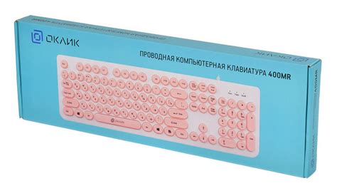 Клавиатура Oklick 400MR, белый - купить в Ситилинк | 1070516