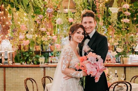 Look Nathalie Hart Marries Australian Fiance Abs Cbn News