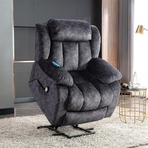 Fauteuil De Massage Relaxation Inclinable Et Chauffant Cdiscount