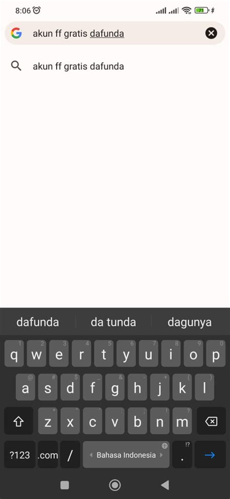 Cara Mendapatkan Akun Ff Gratis Di Google Chrome Untuk Android