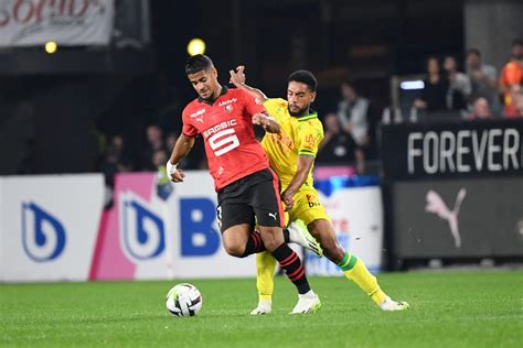 FC Nantes Stade Rennais Un seul absent pour le derby du côté des