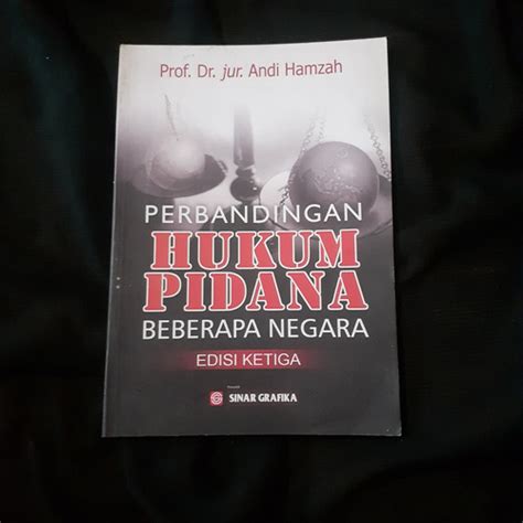 Jual Perbandingan Hukum Pidana Beberapa Negara Kab Sidoarjo Billy